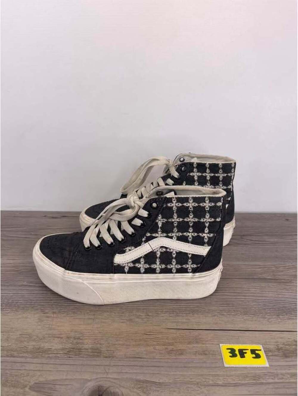 Vans Sk8-Hi Platform Embroidered Sneakers 4.5M 6W